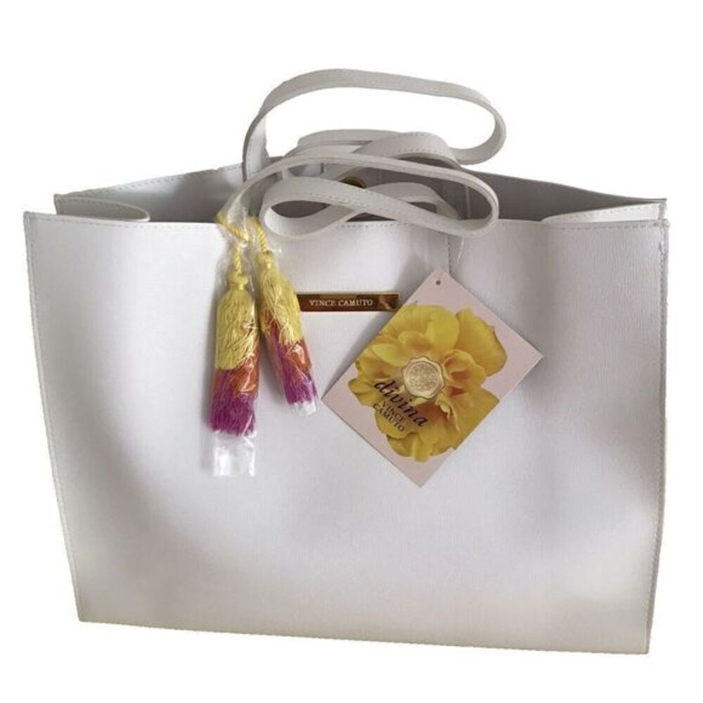 Women's‎ Divina Vince Camuto Travel Tote Bag  Colorful Fringe Tassels NWT
